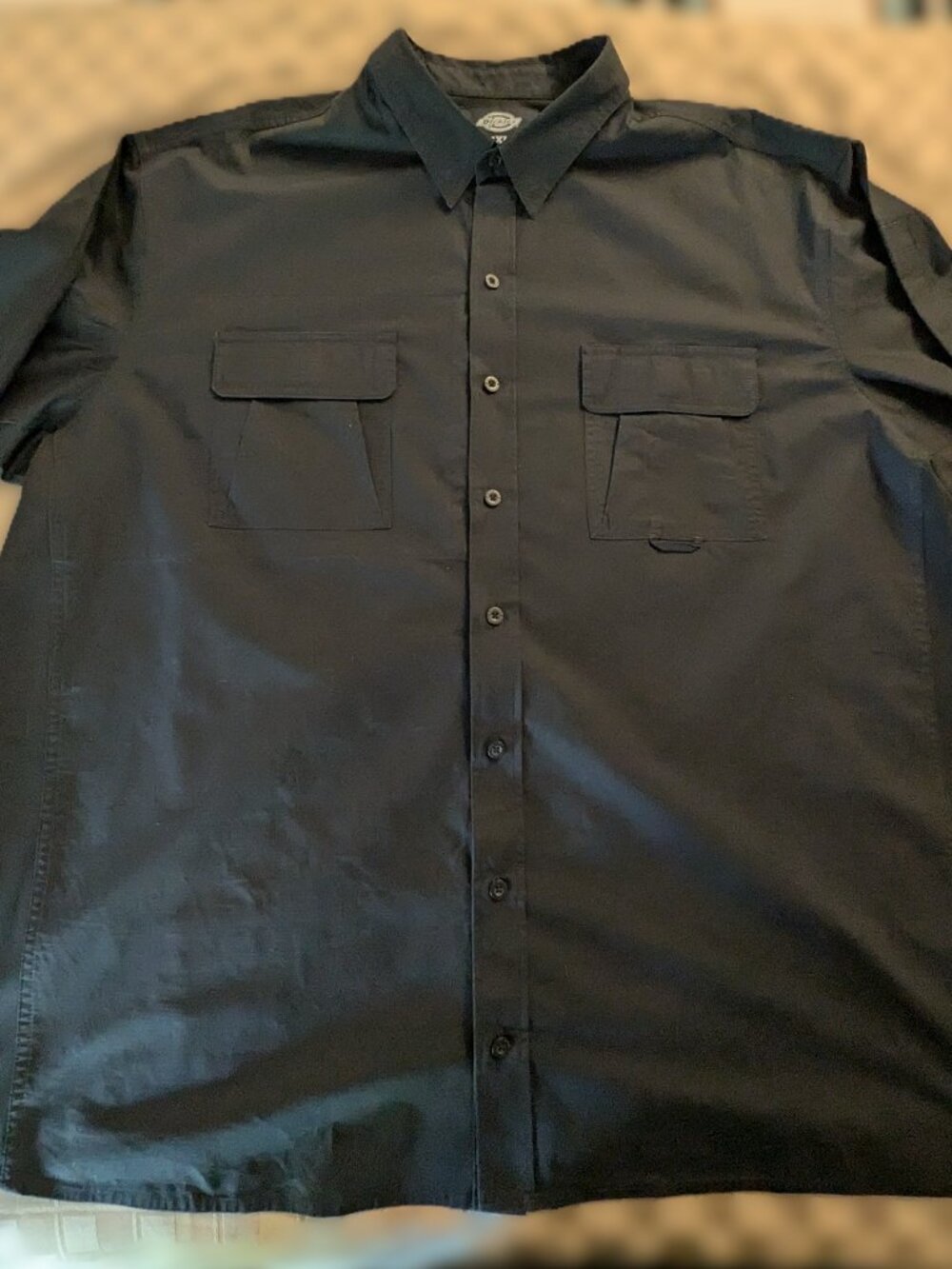 Dickies Tactical Ventilated Ripstop Long Sleeve Shirt – Black – Men’s 4XL